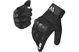 WFX Gants de moto pour écran tactile - Respirants - Pour équitation, course sur route, escalade, motocross, cyclisme, BMX, VTT, homme et femme