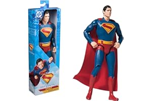 DC Comics, SUPERMAN 30-cm Superhero Action Figure, Kids’ Toys for Boys and Girls’ Pretend Play, For Ages 4 and Up