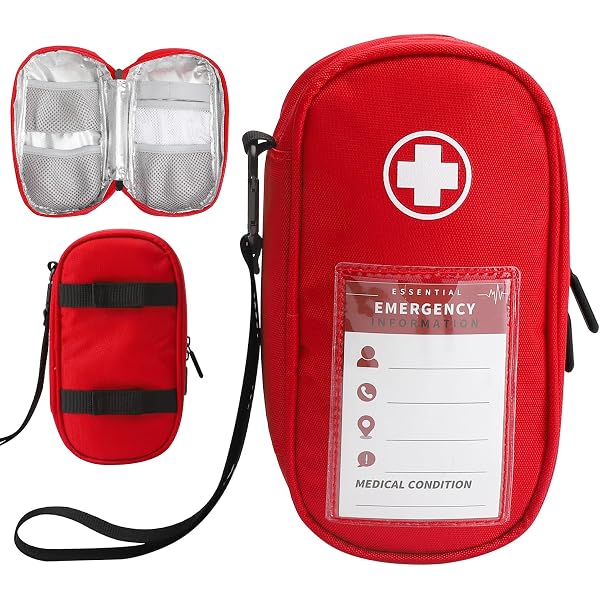 SITHON Sac à Médicaments Vide - Trousse à Pharmacie Organisateur