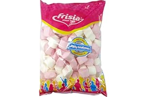TREASURE ISLAND SWEETS Marshmallows Bulk Buy - 1Kg Bag (180pcs)