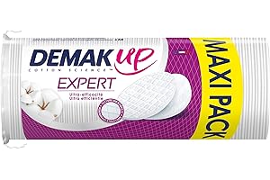 Demak'up Expert zestaw 68 wacików do demakijażu, owalne, maxi