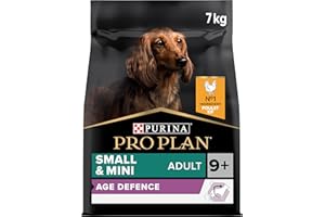 PURINA PRO PLAN | Age Defense | Croquettes pour Chien Senior de taille petit et mini | Soutient la bonne santé des chiens vieillissants, et des articulations | Riche en Poulet | Sac | 7kg