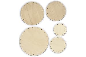 Zita's Creative Korbboden Set rund, klein für Peddigrohr 2mm und 3mm - Flechten, Korbflechten, Schilf Set, Peddigrohr, Flechtmaterial, Flechtset, Rattan