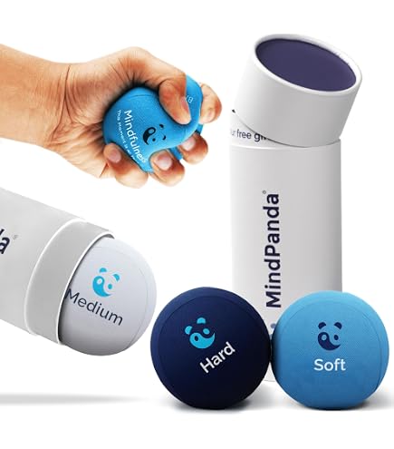 ResultSport Balle De Gel Thérapeutique – Lot De 2 Balles Anti-stress (rose Douce + Violette Dure) Pour Main, Rééducation Et Relaxation
