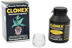 TAURO FROMMPA Tauro - 50ml Set mit Gefäß: Clonex Rooting Gel (Wurzelhormon) inkl. Gefäß zum Eintauchen von Stecklingen - 100% Bewurzelung bei richtiger Handhabung - Bekanntermaßen das beste Rooting Gel