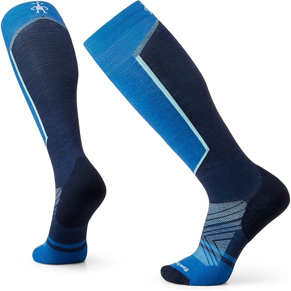 Smartwool Kids Ski Light Cushion OTC Sokken - 2-Pack - Merinowol - Warme Skisokken Kinderen