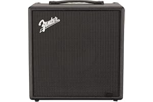 Fender Rumble LT25, Bass Combo Amplifier Suitable for Electric Bass Guitars, Black