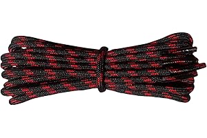 FABMANIA Starke runde Schnürsenkel 3,5 mm - Ideal für walking oder Wanderschuhe - 30+ Farben - Längen von 90 bis 240 cm - Hergestellt in Großbritannien…