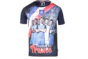 Equipe de FRANCE de football Maillot Team FFF - Collection Officielle Taille Enfant garçon