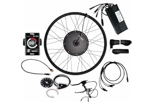 FAMEX RIDE 27.5" Electric Bike Conversion Kit E Bike Rear Wheel Motor Hub 2000W 52V