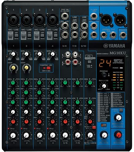 Yamaha MG124C Stereo Mixer : Amazon.in: Musical Instruments