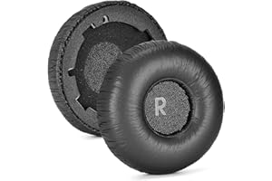 Tune 600 - Cuscinetti auricolari di ricambio defean compatibili con cuffie JBL Tune600 BTNC Tune 600 BT NC T600 (nero)