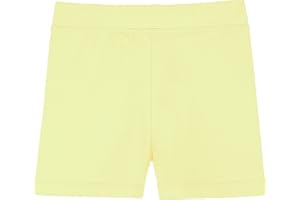 Lilax Girls' Basic Solid Soft Dance Short for Gymnastics or Under Skirts