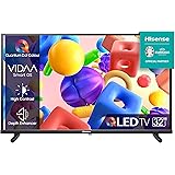 Hisense 32" QLED FULL HD 32E53KQT, Smart TV VIDAA U6 FHD, Game Mode, USB Type-C, Controlli vocali Alexa, Tuner DVB-T2/S2 HEVC