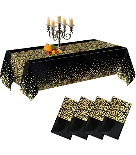 Disco Party Tischläufer 152x30 Cm – Vinyl, Rechteckig, Für 70er/80er Mottopartys, Dekoration