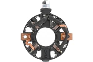 GREENSTAR - Carter Porte-Charbons - Pour Lanceurs/Démarreurs - Charbons Inclus - Adaptable Pour Certains Modèles BRIGGS & STRATTON - Remplace Origine BS 497605, 557073, 691293