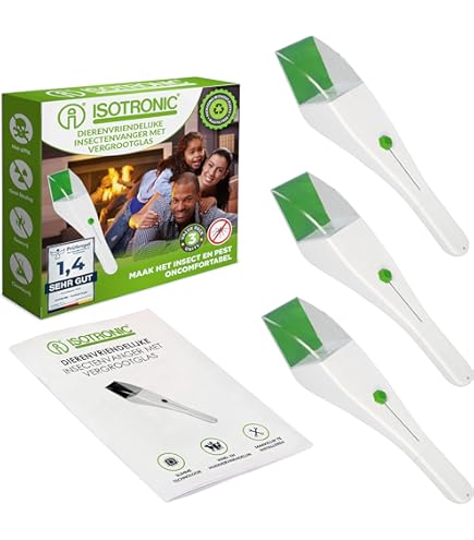 Spinnen Vangen Zonder Doden Snapy Insectenvanger – Set Van 2, Groen, Voor Het Levend Vangen Van Insecten En Spinnen Insectenvanger Kopen