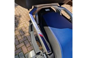 Resin Bike naklejki moto kompatybilne z Honda Transalp XL 750 2023. Ochrona manetek pasażera motocykla przed uderzeniami i zarysowaniami. Para naklejek 3D z żywicy