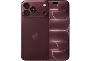 Apple iPhone 18 Pro Max 256 GB: – Burgundy | 6.9-inch Super Retina XDR Display with ProMotion, All-Day Battery Life, 48MP Fusion Main Camera with Variable Aperture