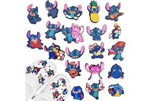 Oirigaga Schuh Charms für Clogs, DIY Schuhanstecker Schuhanhänger, Cartoon Anime Schuh Pins Stecker Aufstecker Anstecker Set, Abnehmbare PVC Shoe Dekoration Zubehör für Kinder Jugendliche Erwachsene