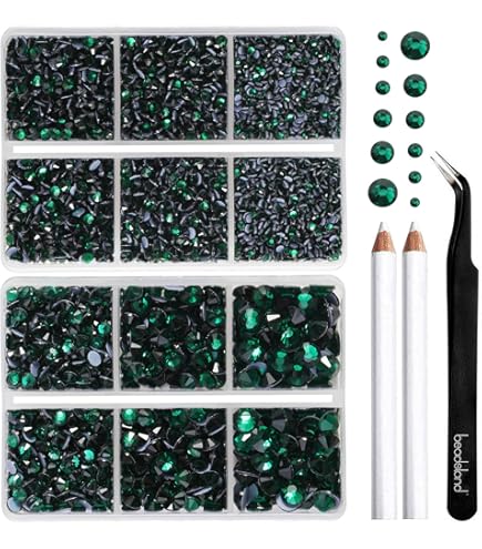 156 Pièces Strass De Couture En Verre Strass Cristal à Dos Plat Strass Serti De Griffes En Métal Gemmes De Couture En Verre Acrylique Pour Vêtements