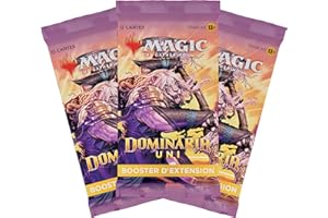Magic The Gathering Pack de 3 Boosters D'extension Dominaria Uni (Version Française) D14731010 Multicolore