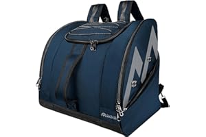 OutdoorMaster Bolsa para Botas – 50 L para Botas de esquí y Snowboard, excelente para Viajes con Exterior e Inferior Impermeables – para Hombres, Mujeres y jóvenes