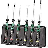Wera Elektronik&ccedil;i Tornavida Seti 2035/6 A + Raf, 6 Par&ccedil;a, 05118150001