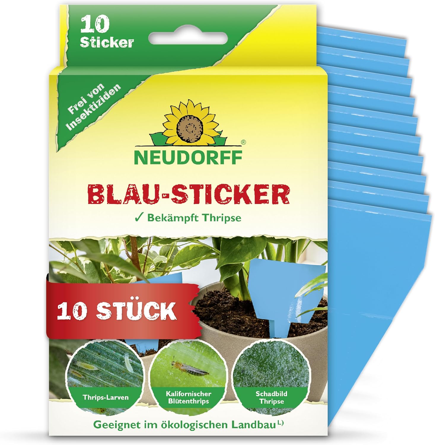 Test Complet & Analyse de Fiabilité : Neudorff Blue Sticker Thripse och andra flyga