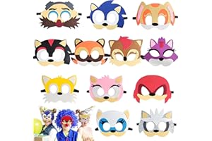 Sunshine smile Maschere Feltro, Maschere per Bambini, Maschere per bambini animali, maschere per feste di cuccioli, maschere per feste di cuccioli, maschere per feste di cosplay