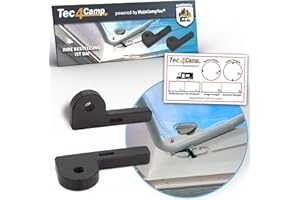 MaJoCompTec® SKYSAFE Verriegelung für Dometic Dachfenster | Sturmsicherung Dachluke Einbruchschutz Dachfenster | Zubehör Wohnmobil Kastenwagen (Sicherung Heki Mini – Midi)