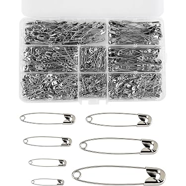 Gekleurde Veiligheidsspelden – Paars & Wit, 24 Stuks, 2,8 Cm, Gelakt, Voor Knutselen En Naaien