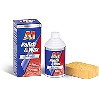 Dr. Wack – A1 Polish & Wax 250 ml inkl. Spezialschwamm I Auto-Politur & Auto-Wachs mit Carnauba I Langanhaltender Schutz…