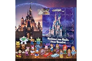 Prevently Calendario de Adviento de Navidad, día festivo, cumpleaños, calendario de cuenta regresiva con 24 figuras, juguetes, regalo para adultos y niños fans, C - 24 Días