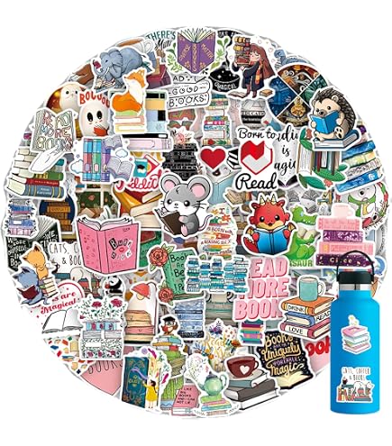 Book Stickers 150 Adesivi Per Libri, Impermeabili, In Vinile, Con