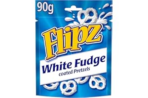 MCVITIE'S Flipz White Fudge Covered Pretzels, 90 g