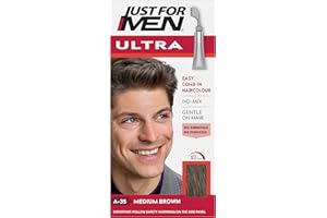 Just for Men Ultra, Hair Colour Dye, A35 Medium Brown
