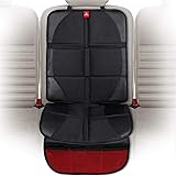 ROYAL RASCALS Car Seat Protector for Child Seats - Protects Upholstery from Stains & Damage with Padded Cover - Organiser Poc