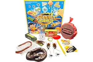 IAndhy 14-Piece Prank Kit for Adults and Kids, Hilarious Pranks Including Whoopee Cushion and Fake Poo, Perfect for April Fools Day, Halloween and Birthday Parties