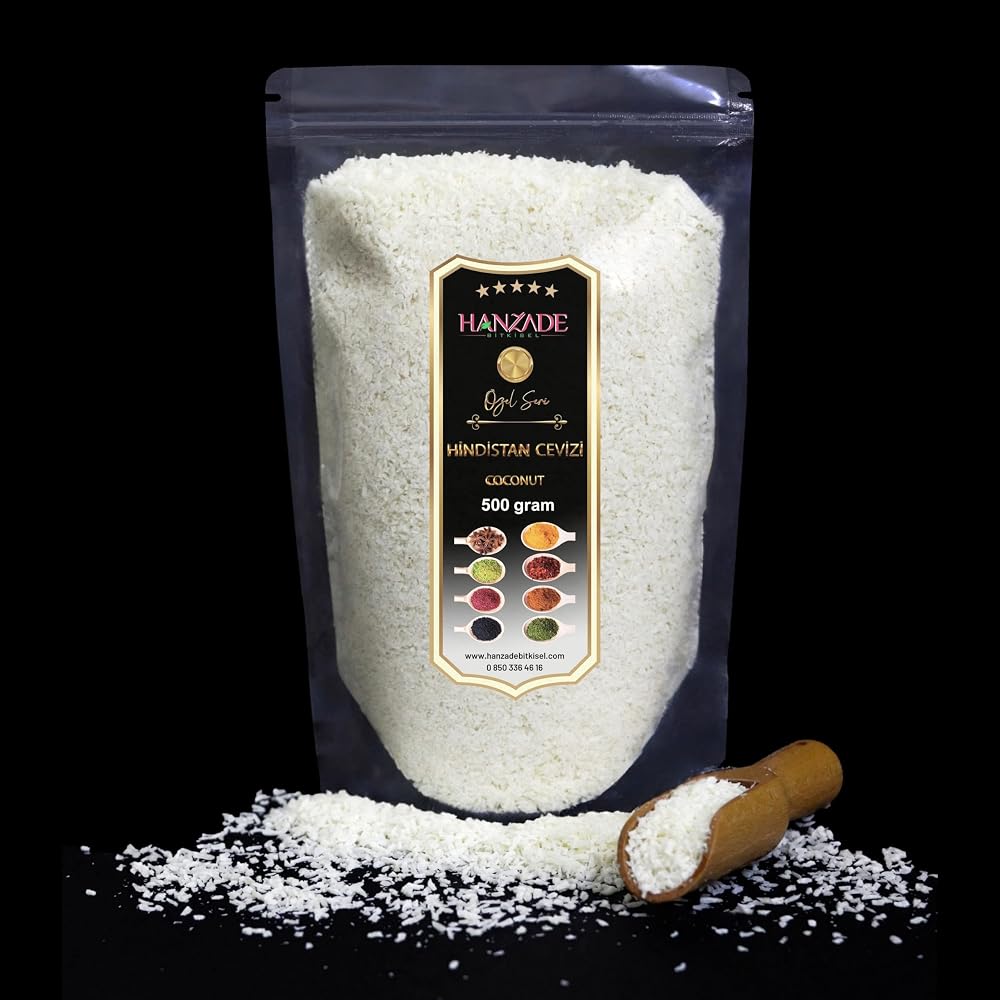 Hanzade Bitkisel Hindistan Cevizi Rende 500 Gr