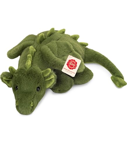 Steiff 067198 Rocky Drache - 32 cm - Kuscheltier - Gruen stehend