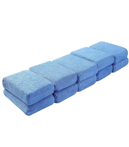 Tire Dressing Applicator Washable Tire Shines Applicator Dressing Pad Car Detailing Foam Sponge Tire Cleaner Sponge