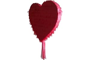 Boogie Woogie Pinatas Red Heart Pinata for Wedding, Engagement or Birthday Party