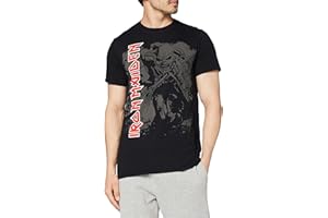 Iron Maiden Hi Contrast Trooper T-Shirt Homme