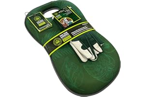 Spear & Jackson Kew Gardens Collection Juego de regalo de rodillera y guantes de jardinería