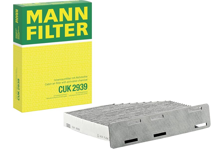 MANN-FILTER, CUK 2939 Filtro de aire de cabina, Carbón activo