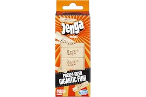 Hasbro Gaming Jenga Mini Game, Brown/a, for ages 6+ Years
