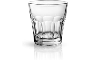 SIXBY Whisky – Caipirinha – Verres à eau 23 cl Marocco, Verre, Lot de 6