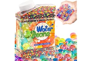 EOPUOZS Wasserperlen Bunte 50000 Stück, Wasserperlen Ungiftig, Water Beads Gelperlen für Pflanzen, Blumen, Vase Füllstoff und Deko