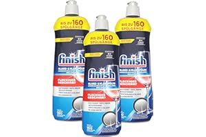 Finish Liquide de Rinçage Brillance et Séchage 800 ml - Lot de 3